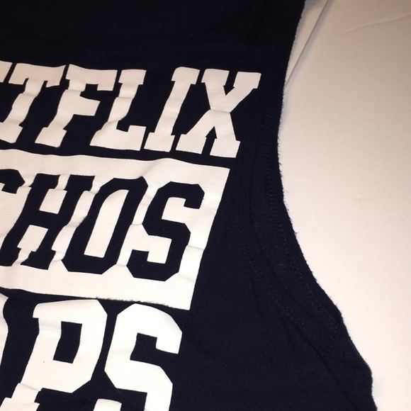 Papaya  Netflix Nachos and Naps muscle sleep shirt - Picture 3 of 5